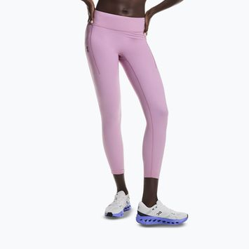 Легінси для бігу жіночі On Performance Tights 7/8 sakura