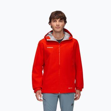 Куртка-дощовик чоловіча Mammut Crater Light HS Hooded mammut red
