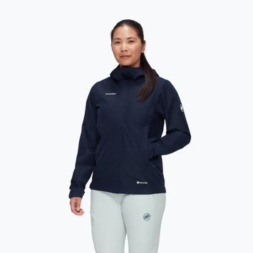 Куртка-дощовик жіноча Mammut Treeline Light HS Hooded marine