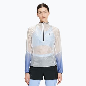Жіноча бігова куртка On Running Zero безбарвний білий / кобальт