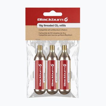 Картриджі газові для велосипедного насосу Blackburn Cartridges 16 g 3 шт.