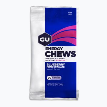 GU Energy Жуйки 54 г синій гранат