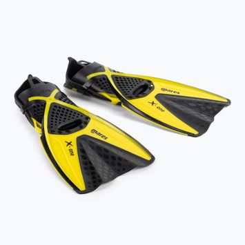 Ласти для дайвінгу Mares X-One чорно-жовті 410337