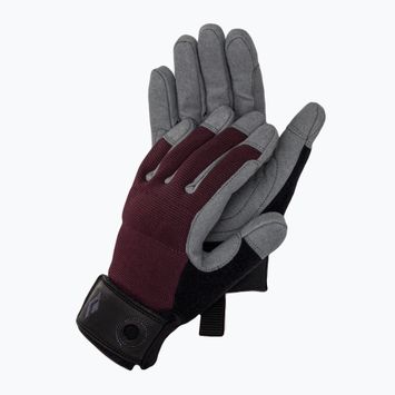 Рукавиці для скелелазіння жіночі Black Diamond Crag bordeaux