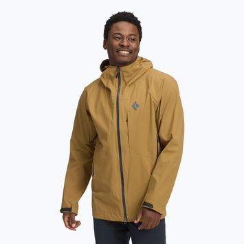 Куртка-дощовик чоловіча Black Diamond Highline Stretch Shell flax