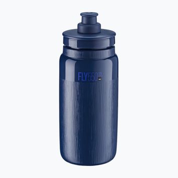 Пляшка велосипедна Elite FLY Tex 550 мл dark blue