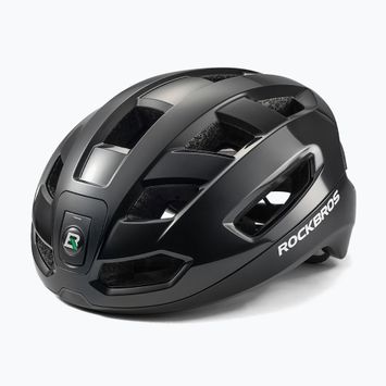 Шолом велосипедний Rockbros 100036001 With Remote Control and Warning Light black