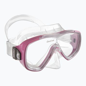 Маска для дайвінгу Cressi Onda clear/pink