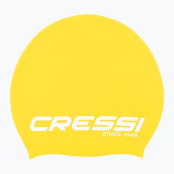 Шапочка для плавання Cressi Loira Long Hair yellow/white