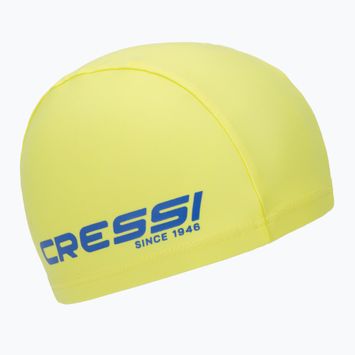 Шапочка для плавання дитяча Cressi Tago lime/blue
