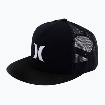 Кепка чоловіча Hurley Icon Solid Flat Trucker black