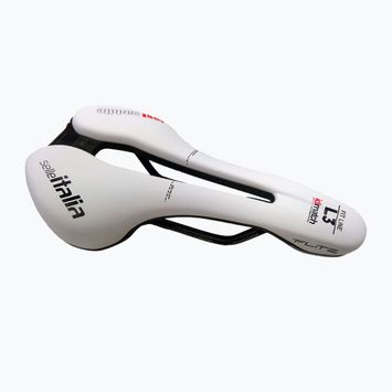 Велосідло Selle Italia Flite Boost Superflow Tm Maganese Rail, Soft-Trek white