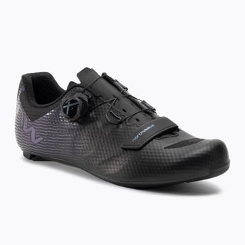 Кросівки велосипедні шосе чоловічі Northwave Storm Carbon 2 black/iridescent