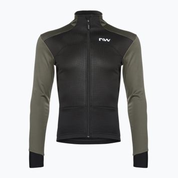 Чоловіча велосипедна куртка Northwave Reload SP чорний/лісовий зелений