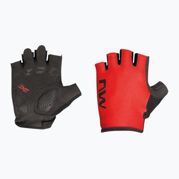 Рукавички велосипедні чоловічі Northwave Active Short Finger radiant red