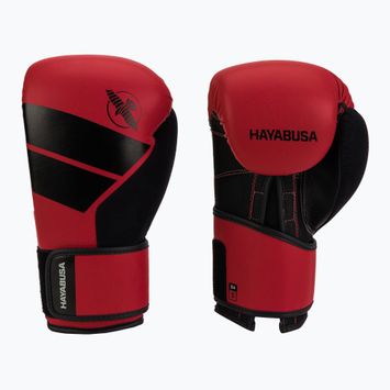 Рукавиці боксерські Hayabusa S4 червоні S4BG