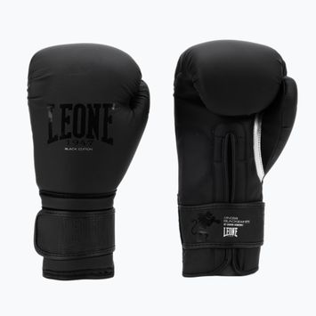 Рукавиці боксерські LEONE 1947 Black&White чорні GN059