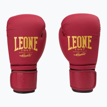 Рукавиці воксерські LEONE Bordeaux бордові GN059X