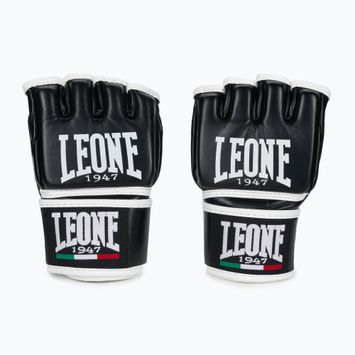Грейплінгові рукавиці LEONE Contact MMA чорні GP095