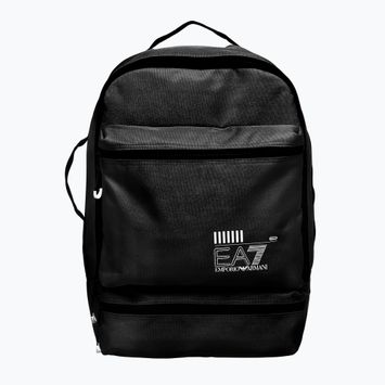 EA7 Рюкзак міський Emporio Armani Train Core 23 л чорний/білий з логотипом