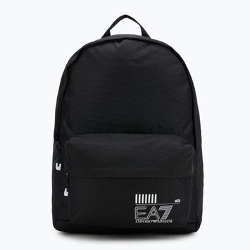 EA7 Рюкзак міський Emporio Armani Train Core 20 л чорний/білий з логотипом