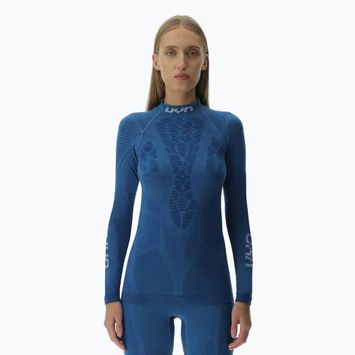 Лонгслів термічний жіночий UYN Elevation Biomorph LS Turtle Neck blue atoll