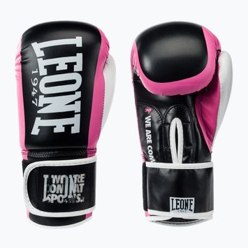 Боксерські рукавиці LEONE 1947 Logo Wacs Boxing fucsia