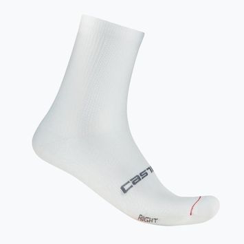 Шкарпетки чоловічі Castelli Espresso 12 white