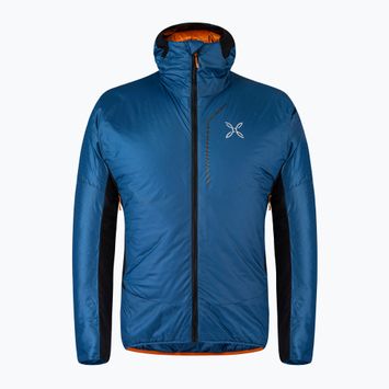 Куртка утеплена чоловіча Montura Eiger deep blue/mandarino
