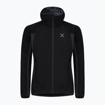 Чоловіча куртка Montura Premium Wind Hoody чорний/антрацит