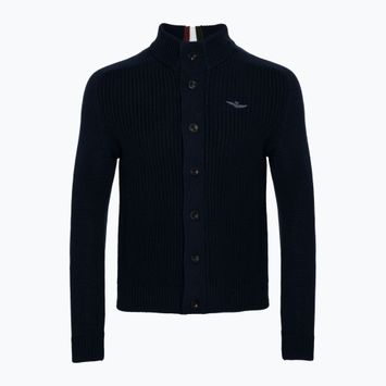 Sweter męski Aeronautica Militare Heritage dark blue