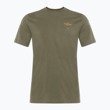 Чоловіча футболка Aeronautica Militare Essential зеленого кольору