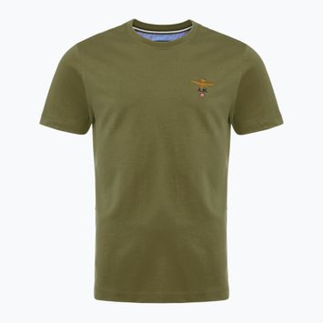 Чоловіча футболка Aeronautica Militare Essential зеленого кольору