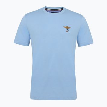 Чоловіча футболка Aeronautica Militare Essential льодово-блакитна