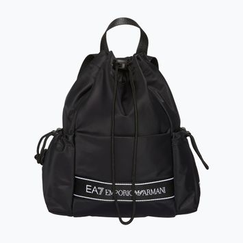 Жіночий рюкзак EA7 Emporio Armani Train Logo Tape чорний