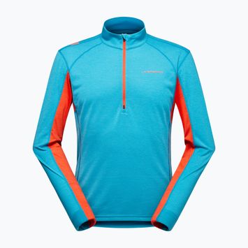 Кофта чоловіча La Sportiva Swift Лонгслів tropic blue/ cherry tomato