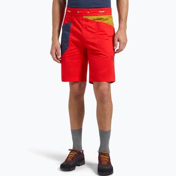 Шорти трекінгові чоловічі La Sportiva Bolt mountain red/savana