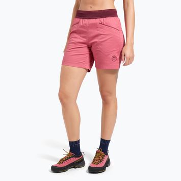 Шорти трекінгові жіночі La Sportiva Roots rosebay/redwood