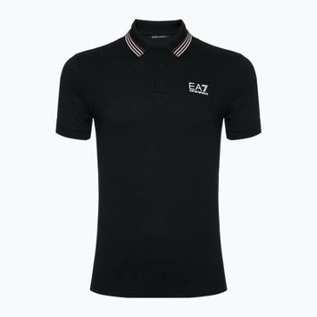 Футболка чоловіча EA7 Emporio Armani Golf Pro поло Check black