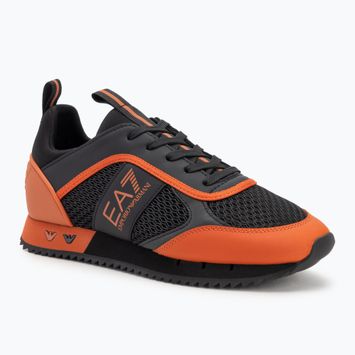 Кросівки EA7 Emporio Armani Black & White Laces black/robois tea
