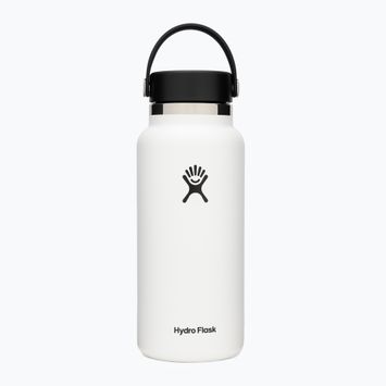 Термопляшка Hydro Flask Wide Flex Cap 946 мл біла