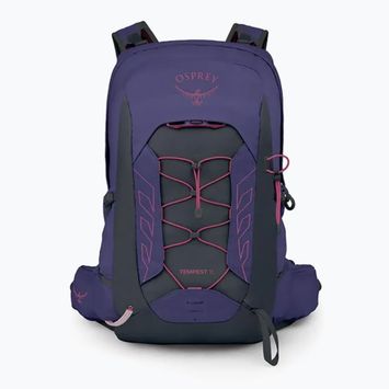 Рюкзак туристичний жіночий Osprey Tempest 11 л deep fig/ hotspot pink