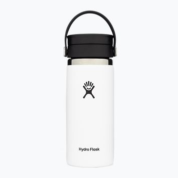 Термопляшка Hydro Flask Wide Flex Sip 470 ml біла W16BCX110