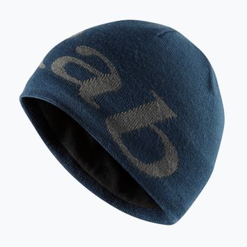 Зимова шапка Rab Logo Beanie глибокого чорнильного кольору