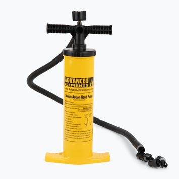 Насос ручний Advanced Elements Double Action Hand Pump w/Pressure Gauge yellow/black