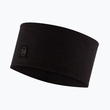 Пов'язка на голову BUFF Merino Wide solid black