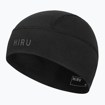 HIRU Велосипедна шапочка під шолом повністю чорна