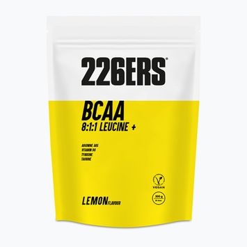 Амінокислоти 226ers BCAA 8:1:1 + Тирозин + Таурин + Аргінін + Вітамін B6 + Калій 300 г лимон