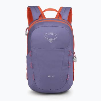 Рюкзак туристичний дитячий Osprey Jet 12 л euphoria purple / mars orange