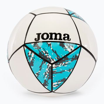 М'яч футбольний Joma Challenge II white/turquoise розмір 5